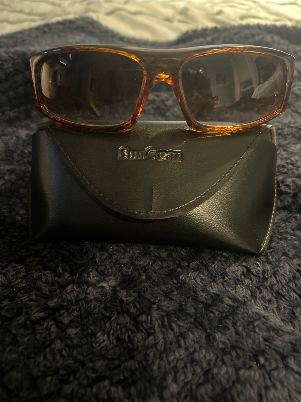 Wolfpak sunglasses. Made in Italy. Perfect condition with the original case.